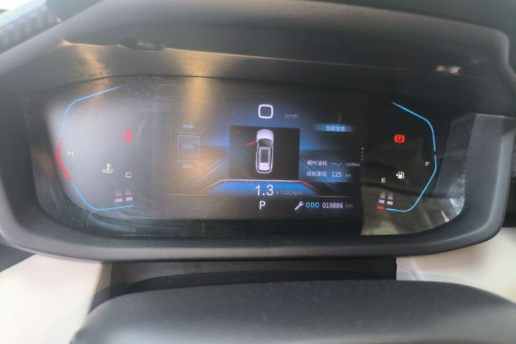 Used Dongfeng Aeolus Yixuan GS 2023 Mach Edition 1.5L Automatic Wealth Creation Version Odometer Close Up