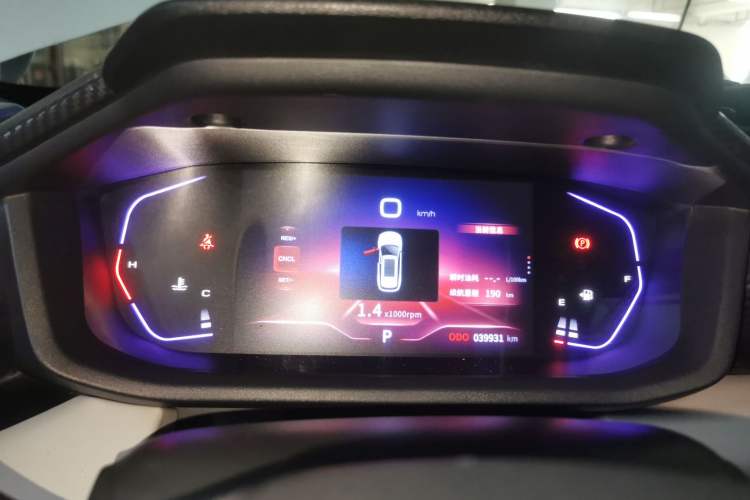 Used Dongfeng Aeolus Yixuan GS 2023 Mach Edition 1.5L Automatic Wealth Creation Version Instrument Cluster