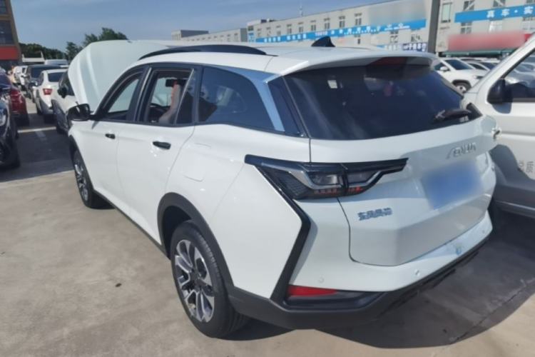 Used Dongfeng Aeolus Yixuan GS 2023 Mach Edition 1.5L Automatic Wealth Creation Version Rear Left 45 Deg
