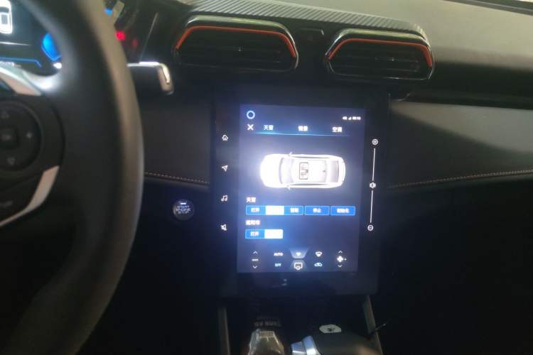 Used Dongfeng Aeolus Yixuan GS 2024 Mach Edition 1.5L Automatic Starry Version Audio And AC Panel