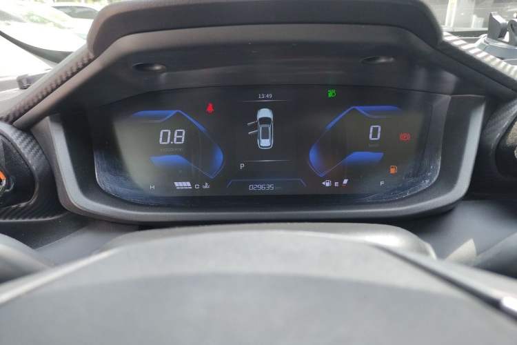Used Dongfeng Aeolus Yixuan GS 2024 Mach Edition 1.5L Automatic Starry Version Odometer Close Up