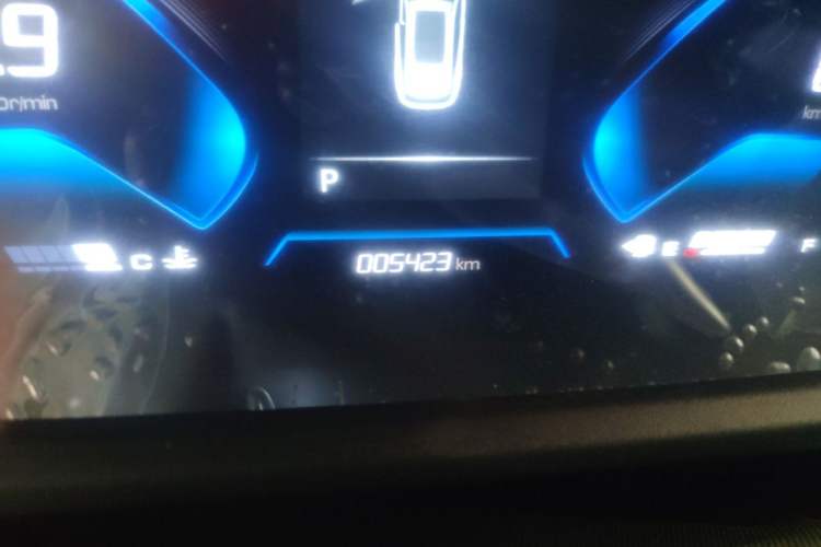 Used Dongfeng Aeolus Yixuan GS 2024 Mach Edition 1.5L Automatic Starry Version Odometer Close Up