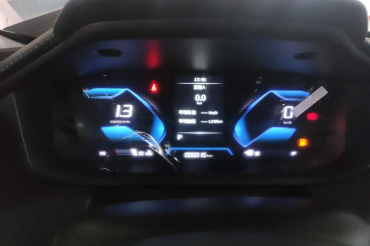 Used Dongfeng Aeolus Yixuan GS 2025 Mach-Edition 1.5L Automatic Starry Edition Odometer Close Up