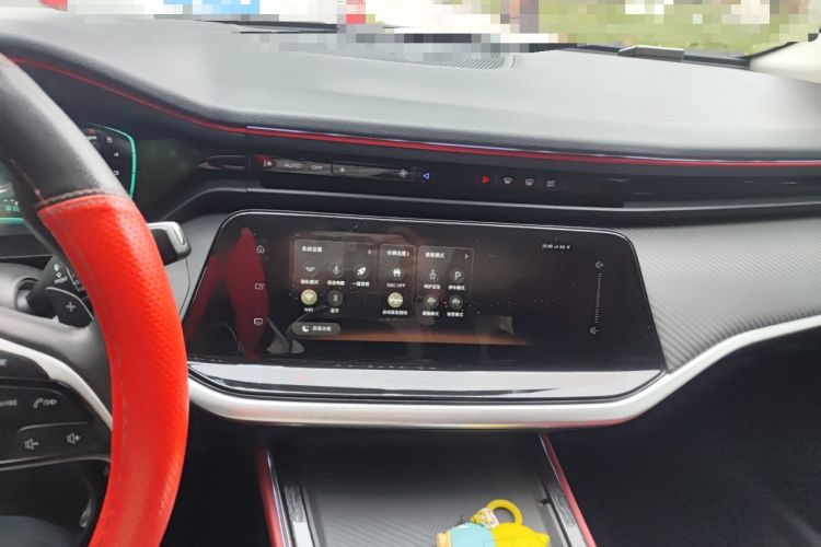Used Dongfeng Aeolus Yixuan MAX 2021 1.5T Ultra-Stylish Trendsetter Edition Audio And AC Panel