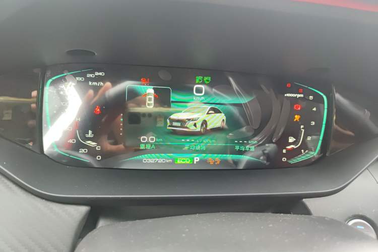 Used Dongfeng Aeolus Yixuan MAX 2021 1.5T Ultra-Stylish Trendsetter Edition Instrument Cluster