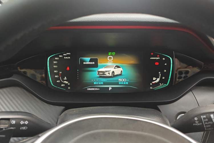 Used Dongfeng Aeolus Yixuan MAX 2021 1.5T Ultra-Stylish Trendsetter Edition Instrument Cluster