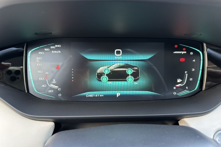 Used Dongfeng Aeolus Yixuan MAX 2021 1.5T Super Cool Trendy Dad Edition Odometer Close Up