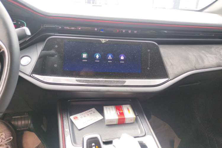Used Dongfeng Aeolus Yixuan MAX 2021 1.5T Dark Night Sharp Edition Audio And AC Panel
