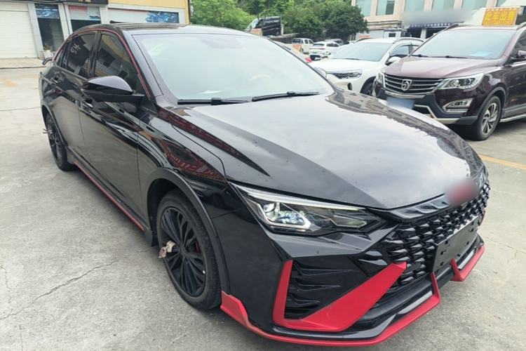 Used Dongfeng Aeolus Yixuan MAX 2021 1.5T Dark Night Sharp Edition Front Right 45 Deg