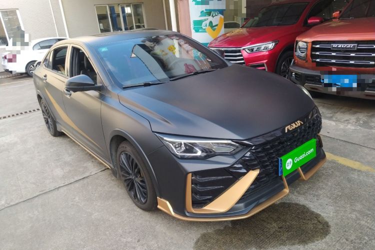 Used Dongfeng Aeolus Yixuan MAX 2021 1.5T Dark Night Holy Light Edition (Hybrid) Front Right 45 Deg