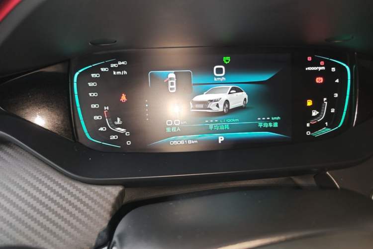 Used Dongfeng Aeolus Yixuan MAX 2021 1.5T Ultra-Stylish Trendsetter Edition Instrument Cluster