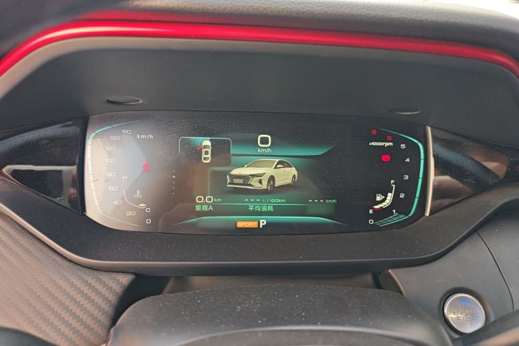 Used Dongfeng Aeolus Yixuan MAX 2021 1.5T Ultra-Stylish Trendsetter Edition Instrument Cluster