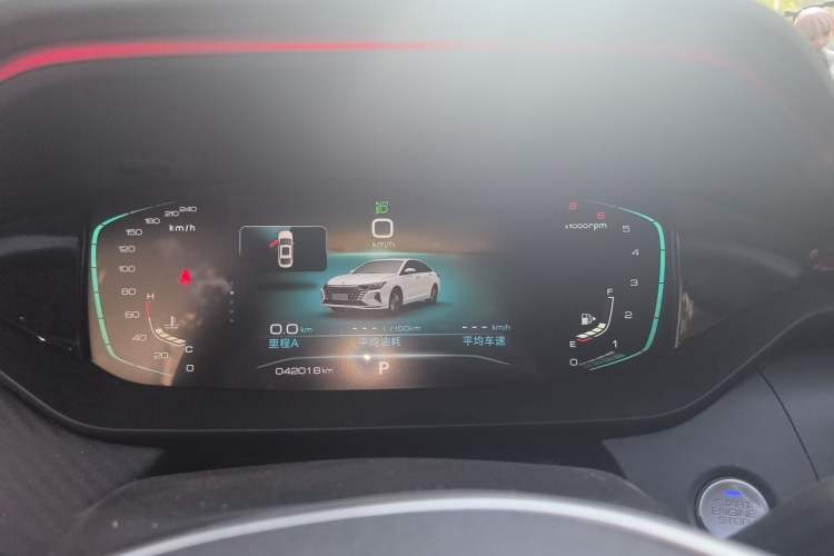 Used Dongfeng Aeolus Yixuan MAX 2021 1.5T Ultra-Stylish Trendsetter Edition Instrument Cluster