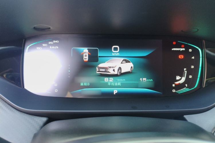 Used Dongfeng Aeolus Yixuan MAX 2021 1.5T Ultra-Stylish Trendsetter Edition Instrument Cluster
