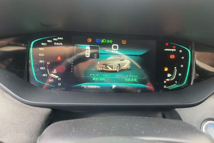 Used Dongfeng Aeolus Yixuan MAX 2021 1.5T Dark Night Sharp Edition Instrument Cluster