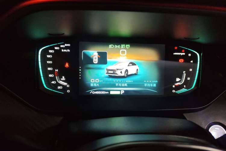 Used Dongfeng Aeolus Yixuan MAX 2021 1.5T Ultra-Stylish Trendsetter Edition Instrument Cluster