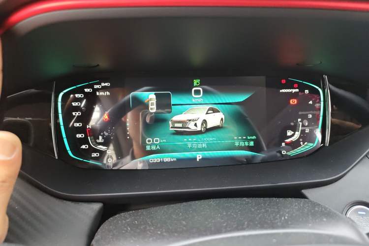 Used Dongfeng Aeolus Yixuan MAX 2021 1.5T Ultra-Stylish Trendsetter Edition Instrument Cluster