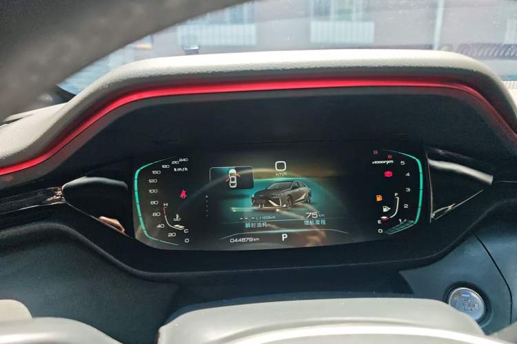 Used Dongfeng Aeolus Yixuan MAX 2021 1.5T Dark Night Sharp Edition Instrument Cluster