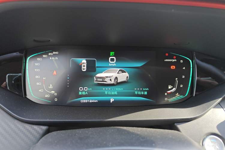 Used Dongfeng Aeolus Yixuan MAX 2021 1.5T Ultra-Stylish Trendsetter Edition Instrument Cluster