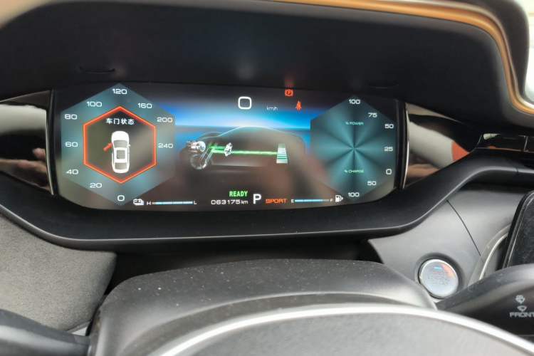 Used Dongfeng Aeolus Yixuan MAX 2021 1.5T Dark Night Holy Light Edition (Hybrid) Instrument Cluster