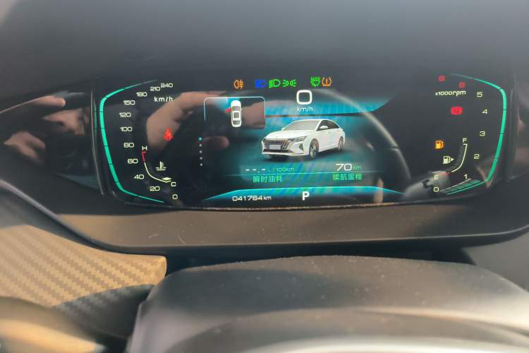 Used Dongfeng Aeolus Yixuan MAX 2021 1.5T Ultra-Stylish Trendsetter Edition Instrument Cluster