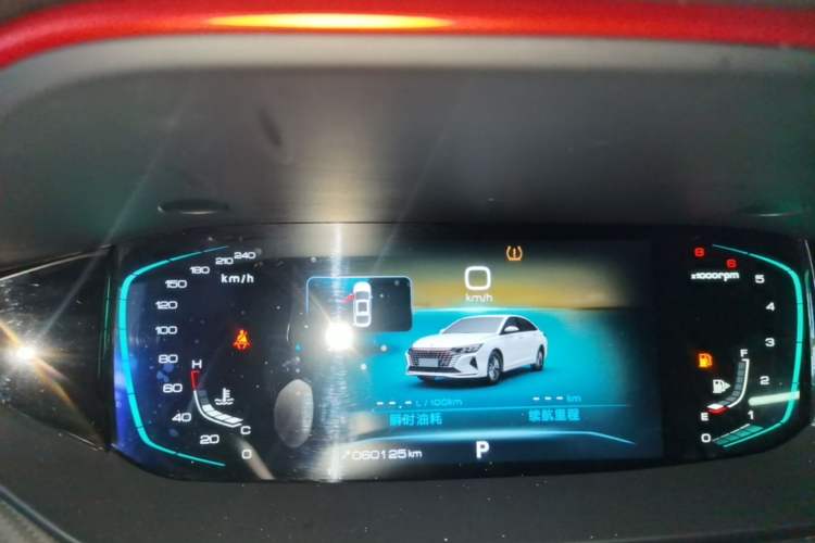 Used Dongfeng Aeolus Yixuan MAX 2021 1.5T Ultra-Stylish Trendsetter Edition Instrument Cluster