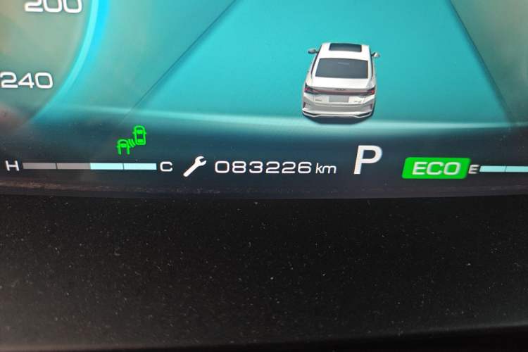 Used Dongfeng Aeolus Yixuan MAX 2021 1.5T Super Cool Dad Edition Odometer Close Up