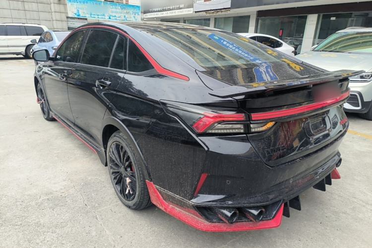 Used Dongfeng Aeolus Yixuan MAX 2021 1.5T Dark Night Sharp Edition Rear Left 45 Deg
