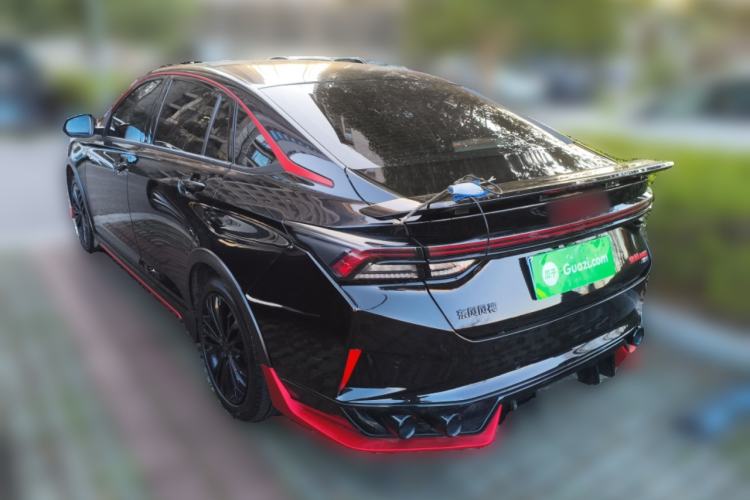 Used Dongfeng Aeolus Yixuan MAX 2021 1.5T Dark Night Sharp Edition Rear Left 45 Deg