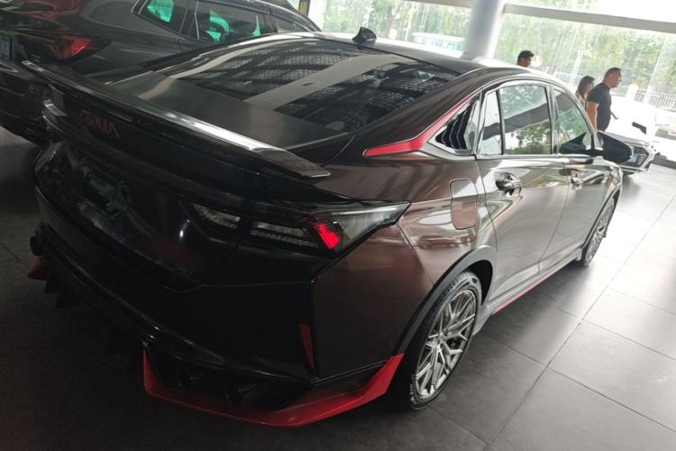 Used Dongfeng Aeolus Yixuan MAX 2021 1.5T Dark Night Sharp Edition Rear Right 45 Deg