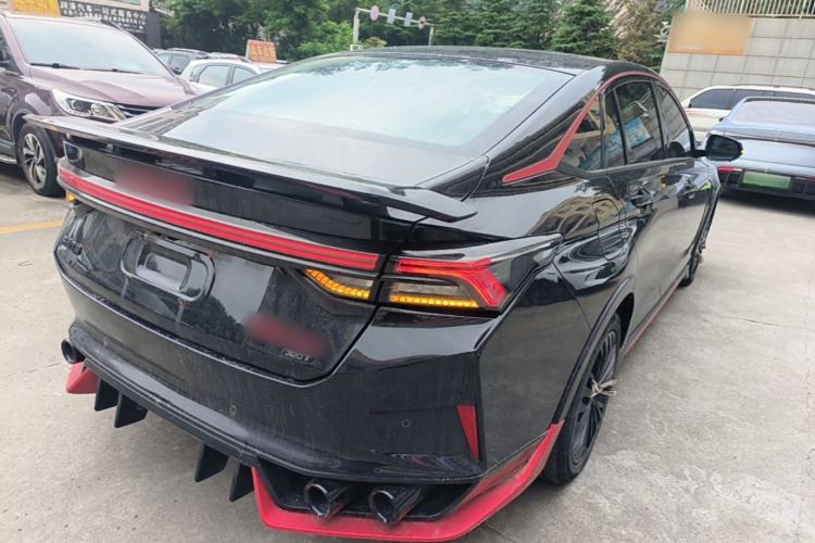 Used Dongfeng Aeolus Yixuan MAX 2021 1.5T Dark Night Sharp Edition Rear Right 45 Deg