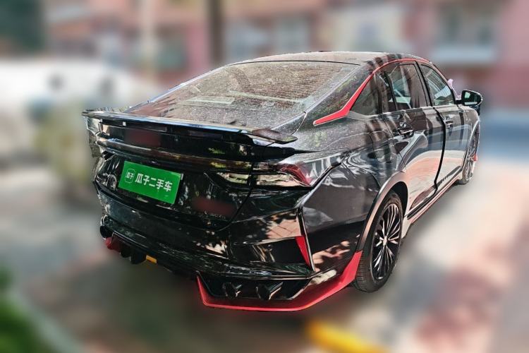 Used Dongfeng Aeolus Yixuan MAX 2021 1.5T Dark Night Sharp Edition Rear Right 45 Deg