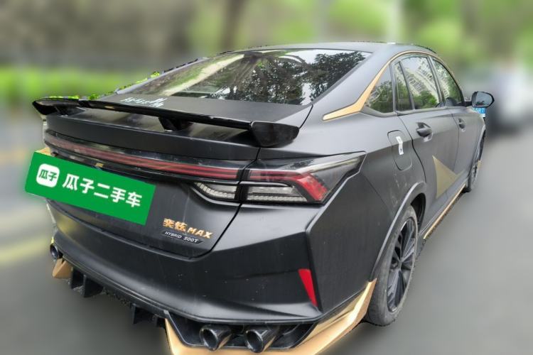 Used Dongfeng Aeolus Yixuan MAX 2021 1.5T Dark Night Holy Light Edition (Hybrid) Rear Right 45 Deg