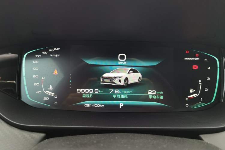 Used Dongfeng Aeolus Yixuan MAX 2021 1.5T Ultra-Stylish Trendsetter Edition Instrument Cluster