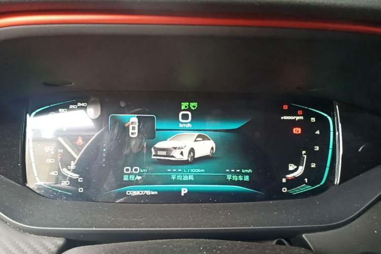 Used Dongfeng Aeolus Yixuan MAX 2021 1.5T Super-Powered Dad Edition Instrument Cluster