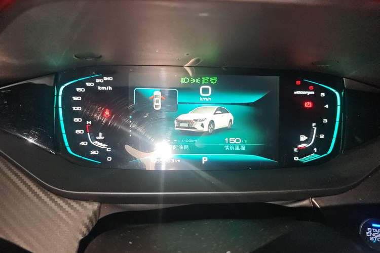 Used Dongfeng Aeolus Yixuan MAX 2021 1.5T Super Cool Trendy Dad Edition Instrument Cluster