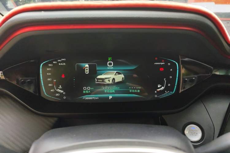 Used Dongfeng Aeolus Yixuan MAX 2021 1.5T Ultra-Stylish Trendsetter Edition Instrument Cluster