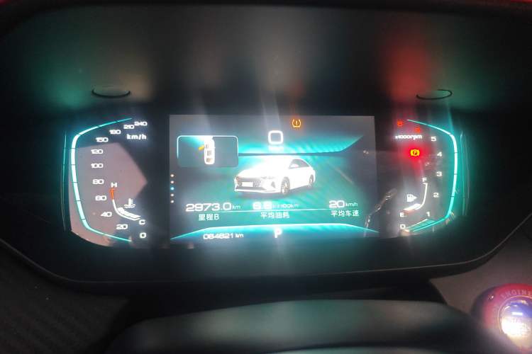 Used Dongfeng Aeolus Yixuan MAX 2021 1.5T Ultra-Stylish Trendsetter Edition Instrument Cluster