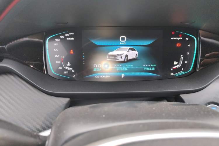 Used Dongfeng Aeolus Yixuan MAX 2021 1.5T Ultra-Stylish Trendsetter Edition Odometer Close Up