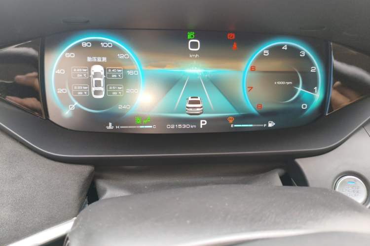 Used Dongfeng Aeolus Yixuan MAX 2021 1.5T Super Cool Dad Edition Odometer Close Up