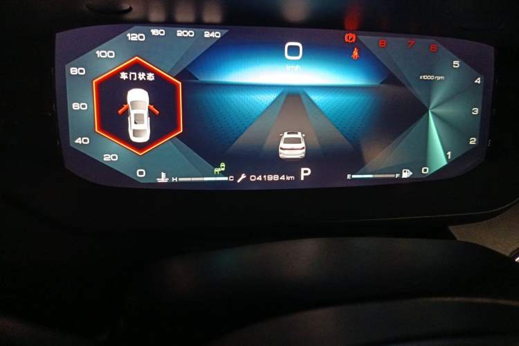 Used Dongfeng Aeolus Yixuan MAX 2021 1.5T Super Cool Dad Edition Odometer Close Up