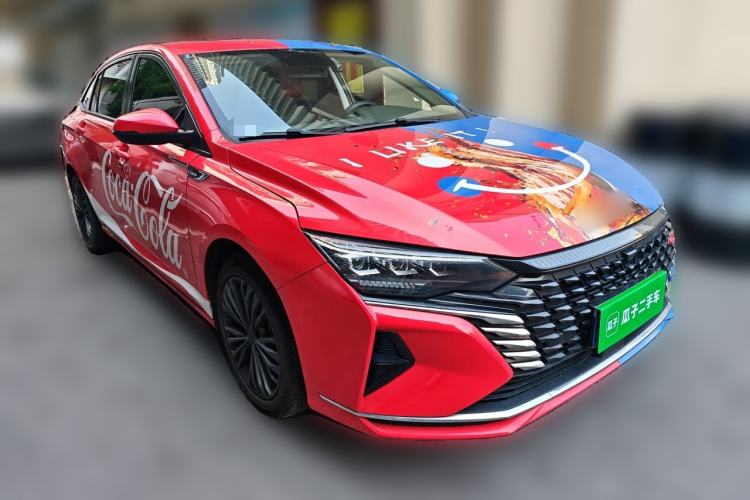 Used Dongfeng Aeolus Yixuan MAX 2021 1.5T Ultra-Stylish Trendsetter Edition Front Right 45 Deg