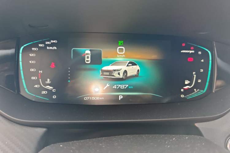Used Dongfeng Aeolus Yixuan MAX 2021 1.5T Ultra-Stylish Trendsetter Edition Instrument Cluster