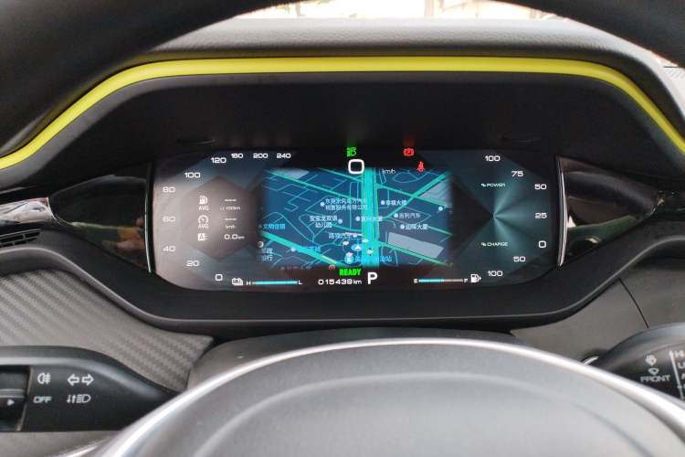 Used Dongfeng Aeolus Yixuan MAX 2021 Super-Efficient Dad Hybrid Edition Instrument Cluster