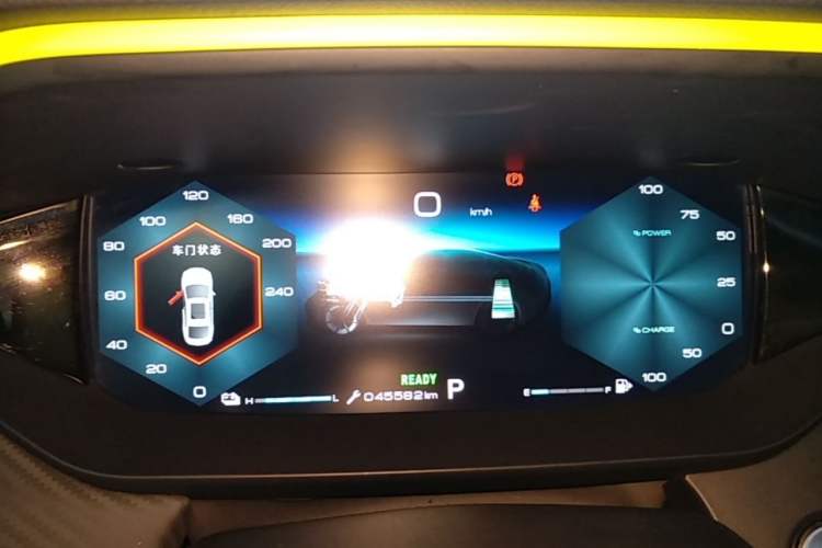 Used Dongfeng Aeolus Yixuan MAX 2021 Super-Efficient Dad Hybrid Edition Instrument Cluster