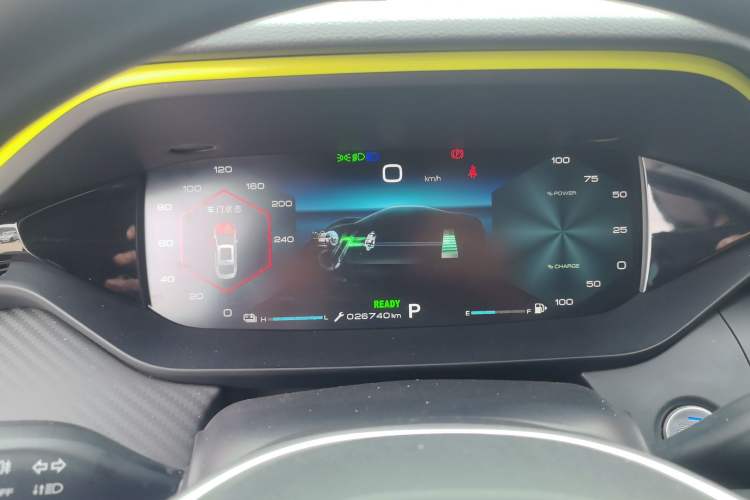 Used Dongfeng Aeolus Yixuan MAX 2021 Super-Efficient Dad Hybrid Edition Instrument Cluster