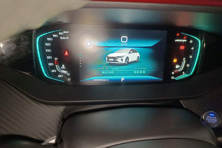 Used Dongfeng Aeolus Yixuan MAX 2021 1.5T Ultra-Stylish Trendsetter Edition Instrument Cluster