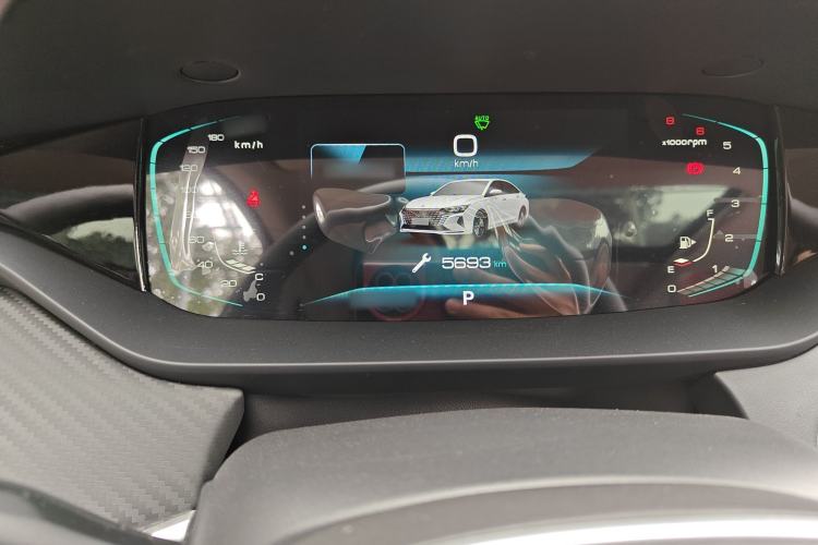 Used Dongfeng Aeolus Yixuan MAX 2021 1.5T Ultra-Stylish Trendsetter Edition Instrument Cluster