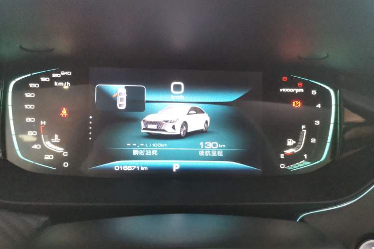 Used Dongfeng Aeolus Yixuan MAX 2021 1.5T Super-Powered Dad Edition Instrument Cluster