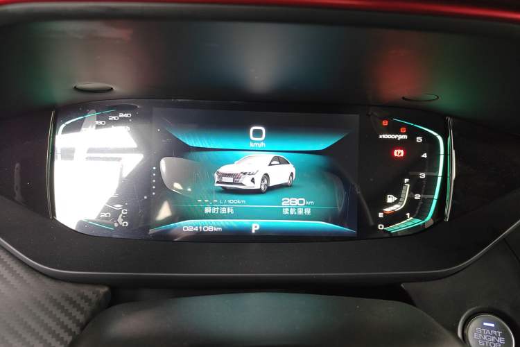 Used Dongfeng Aeolus Yixuan MAX 2021 1.5T Ultra-Stylish Trendsetter Edition Instrument Cluster